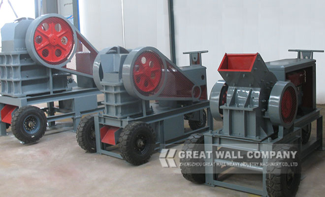 Small diesel crusher for sale