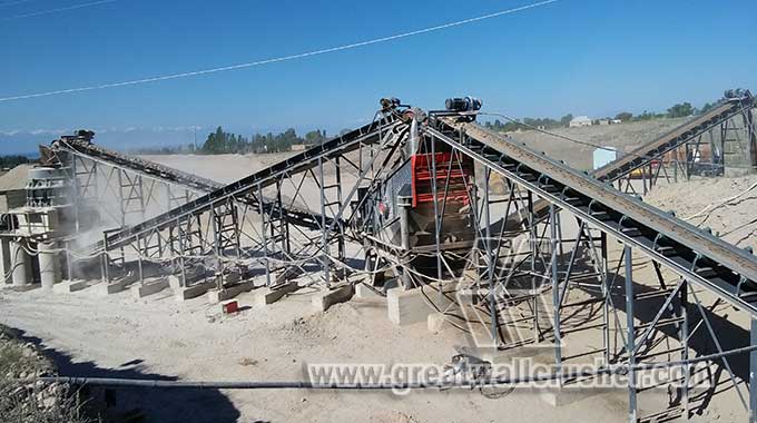 small jaw crusher and spring cone crusher in crushing plant