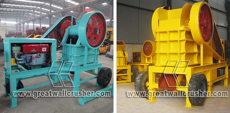 2017 Canton Fair diesel jaw crusher for sale Indonesia 