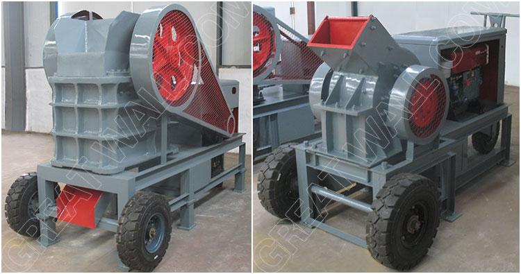small diesel engine jaw crusher for sale 